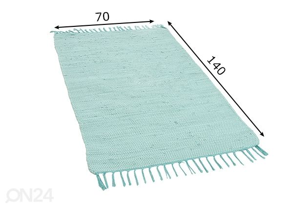 Vaip Happy Cotton 70x140 cm mõõdud