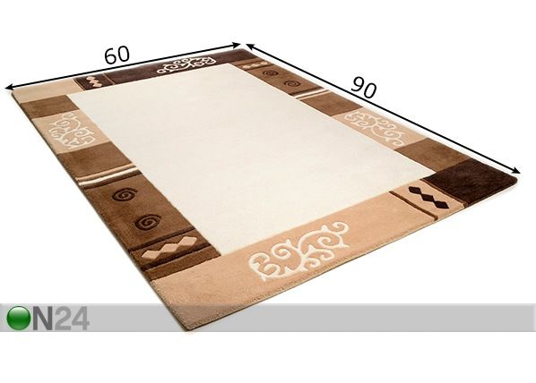 Vaip Harmony 60x90 cm mõõdud