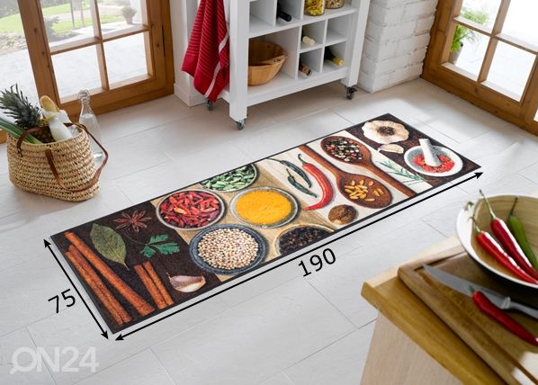 Vaip Hot Spices 75x190 cm mõõdud