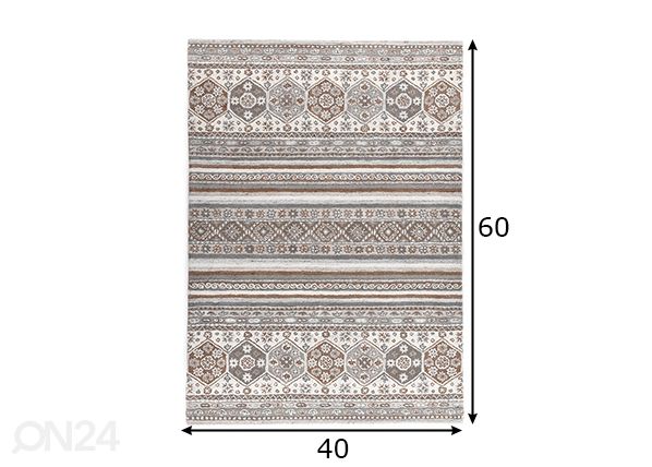 Vaip Imperial Schaal, 40x60 cm naturaalne mõõdud