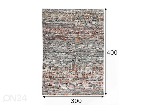 Vaip Lhasa, 300x400 cm multi mõõdud