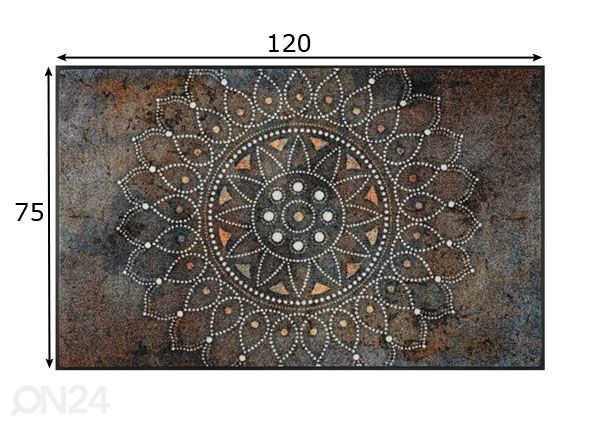 Vaip Madhana 75x120 cm mõõdud