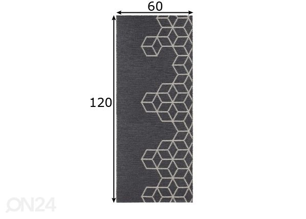 Vaip Maia V12 60x120 cm mõõdud