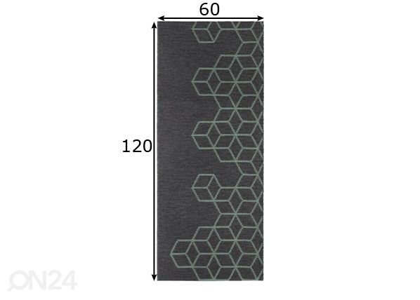 Vaip Maia V3 60x120 cm mõõdud