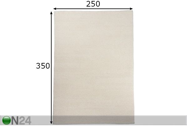 Vaip Maloronga 250x350 cm mõõdud