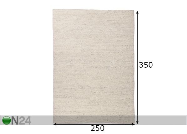 Vaip Maloronga 250x350 cm mõõdud