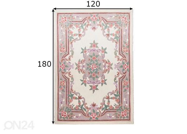 Vaip Ming 120x180 cm mõõdud