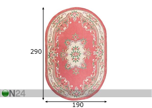Vaip Ming 190x290 cm mõõdud