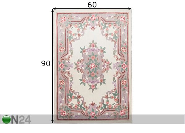 Vaip Ming 60x90 cm mõõdud