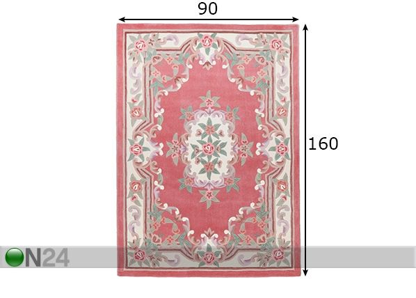 Vaip Ming 90x160 cm mõõdud