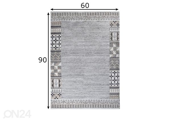 Vaip Nakarta 60x90 cm mõõdud