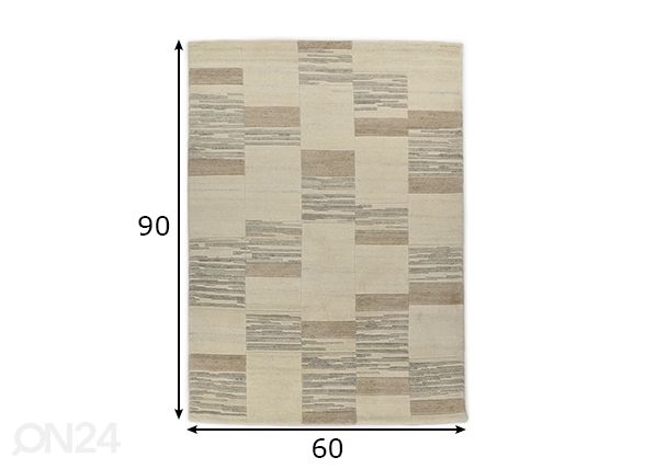 Vaip Nakarta 60x90 cm mõõdud