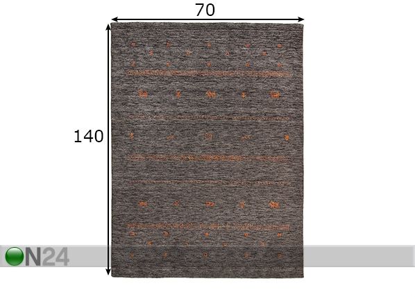 Vaip Nashville 70x140 cm mõõdud
