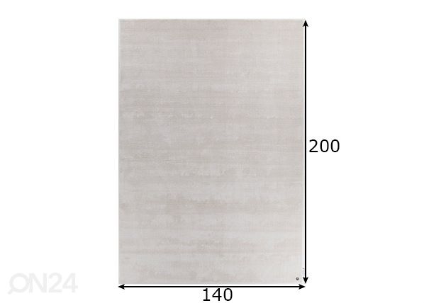Vaip Powder 140x200 cm mõõdud