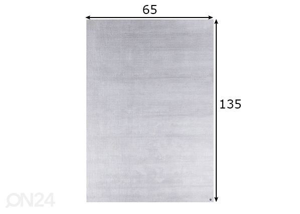 Vaip Powder 65x135 cm mõõdud