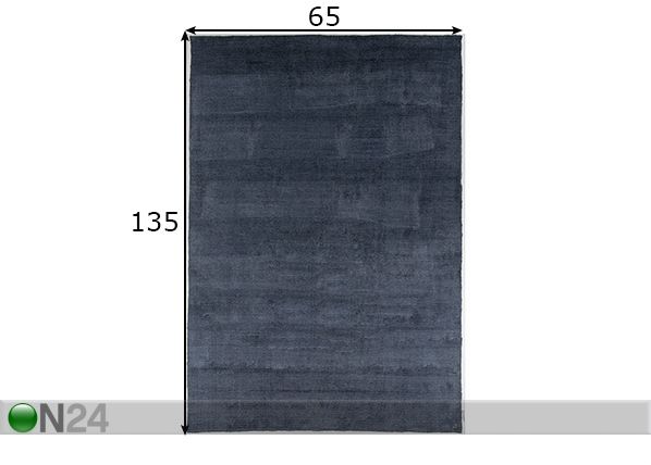 Vaip Powder 65x135 cm mõõdud