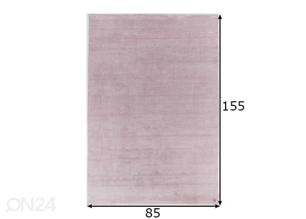 Vaip Powder 85x155 cm mõõdud