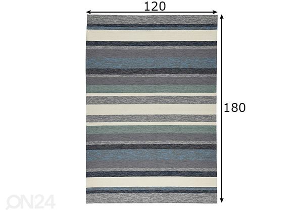 Vaip Rosetta 120x180 cm mõõdud