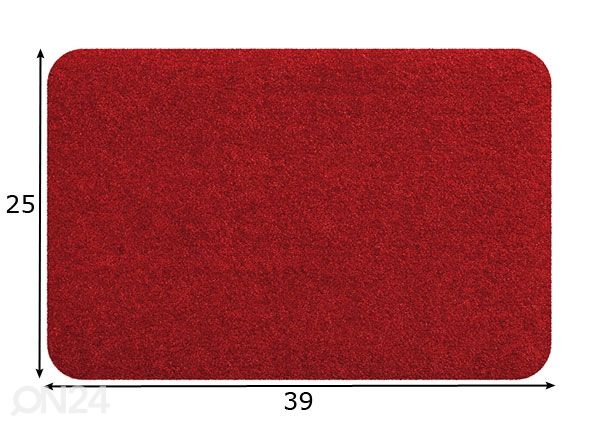 Vaip Rot 25x39 cm mõõdud