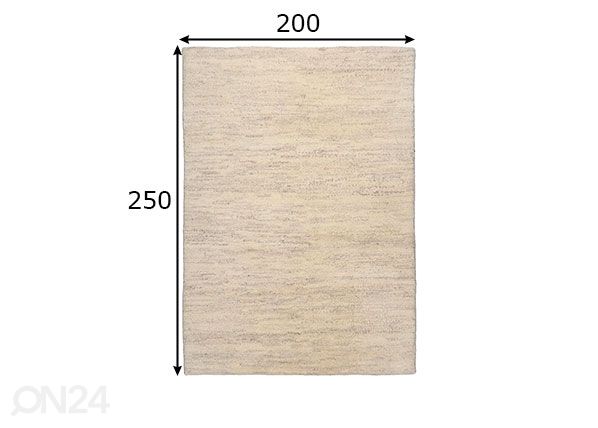 Vaip Royal Double 200x250 cm mõõdud