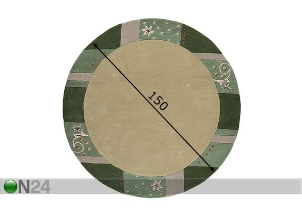 Vaip Royal Ganges Ø 150 cm mõõdud