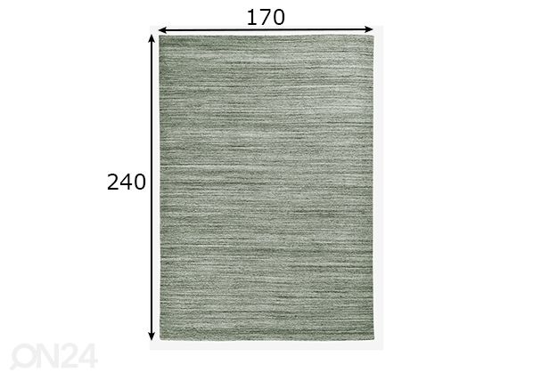 Vaip Sandiego 170x240 cm mõõdud