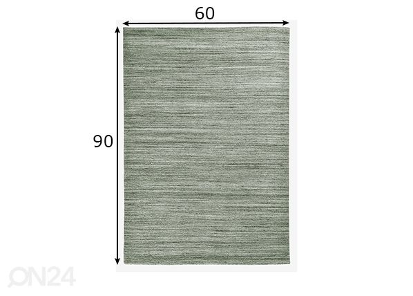 Vaip Sandiego 60x90 cm mõõdud