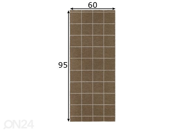 Vaip Scott V7 60x95 cm mõõdud