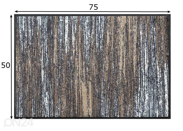 Vaip Scratchy 50x75 cm mõõdud