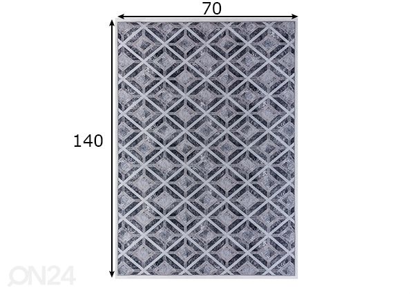 Vaip Serena 70x140 cm mõõdud