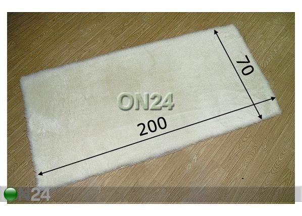 Vaip Shaggy 70x200 mõõdud