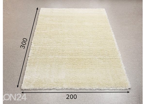 Vaip Shaggy Lama 200x300 cm mõõdud