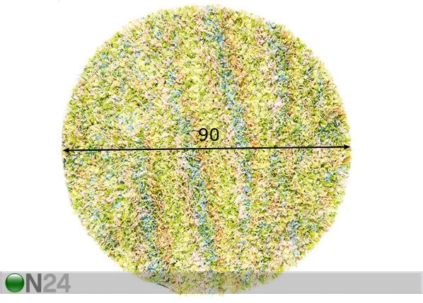 Vaip Silk Pop Ø 90 cm mõõdud