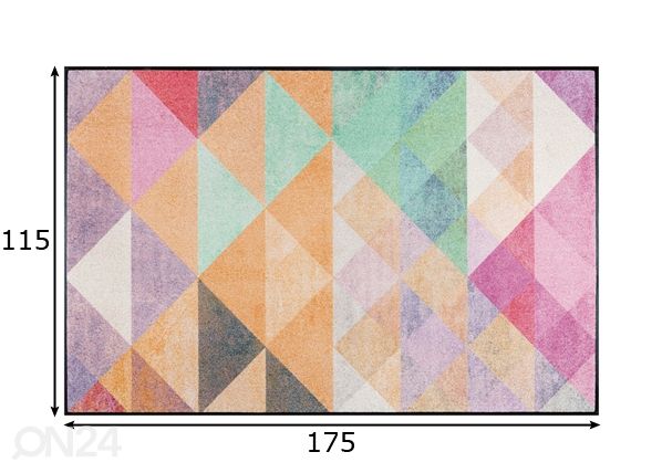 Vaip Snorre 115x175 cm mõõdud