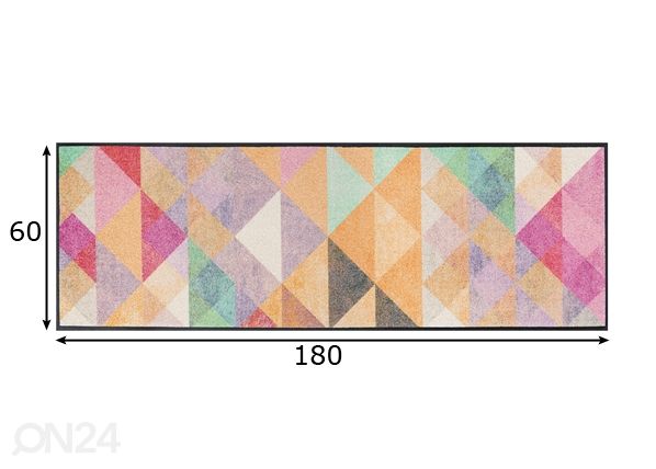 Vaip Snorre 60x180 cm mõõdud