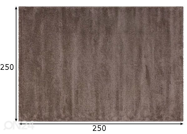 Vaip Softtouch 250x250 cm mõõdud