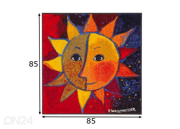 Vaip Sole 85x85 cm mõõdud