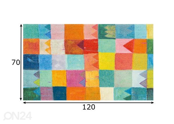 Vaip Sonnenstadt 70x120 cm mõõdud