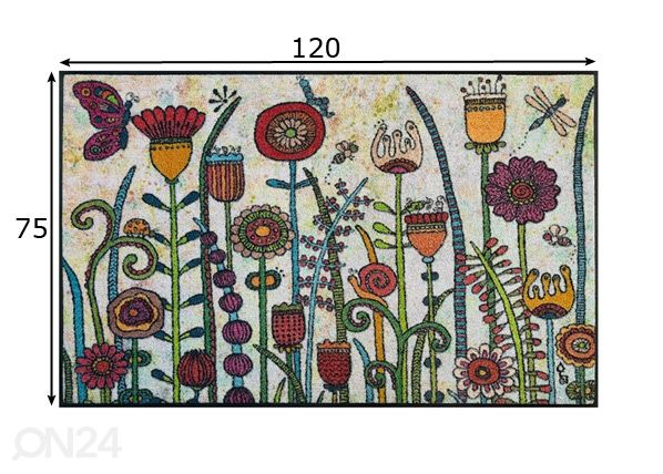 Vaip Sonnentag 75x120 cm mõõdud