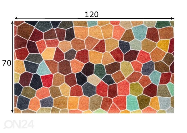 Vaip Splendour 70x120 cm mõõdud