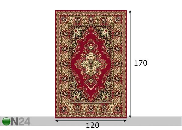Vaip Standard Fatima 120x170 cm mõõdud