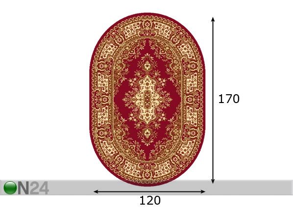 Vaip Standard Fatima 120x170 cm mõõdud