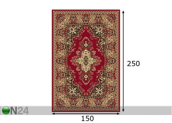 Vaip Standard Fatima 150x250 cm mõõdud