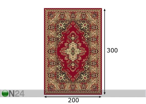 Vaip Standard Fatima 200x300 cm mõõdud