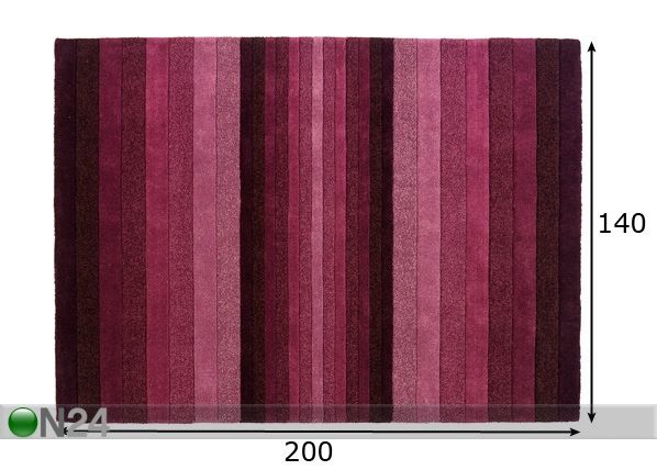 Vaip Stella 140x200 cm mõõdud