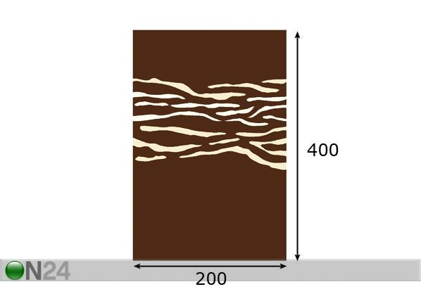 Vaip Structural Tomi 200x400 cm mõõdud