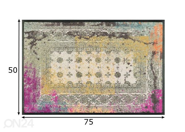 Vaip Taza pink 50x75 cm mõõdud