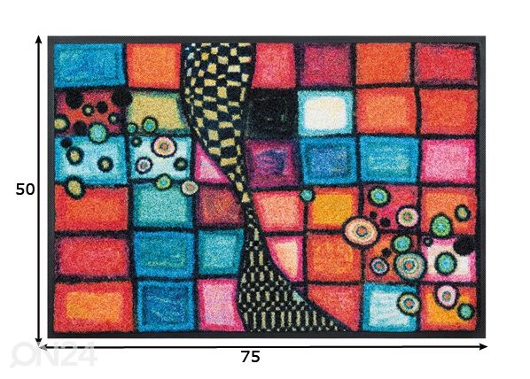 Vaip Tiger Tundra 50x75 cm mõõdud