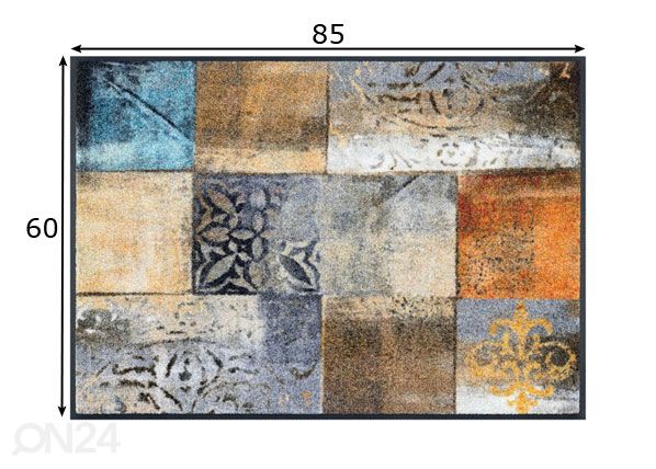 Vaip Tilea 60x85 cm mõõdud