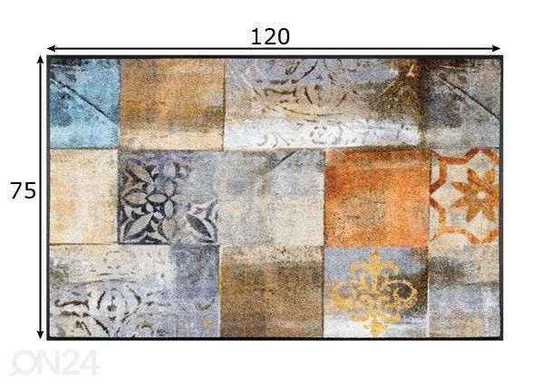 Vaip Tilea 75x120 cm mõõdud